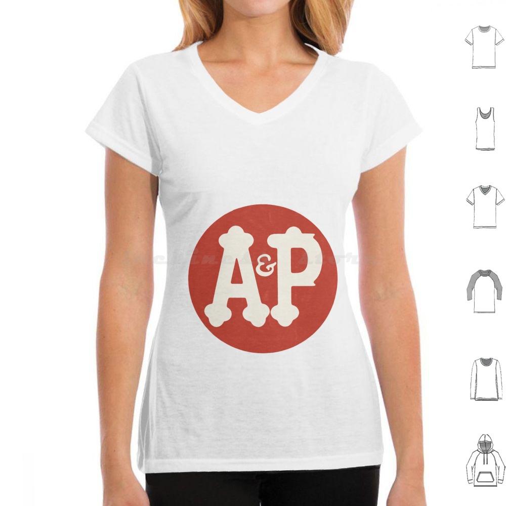 A P The Great Atlantic Pacific Tea Company T Shirt Men Women Kids 6xl Chain Grocery Store Supermarket Logo Retro Pop