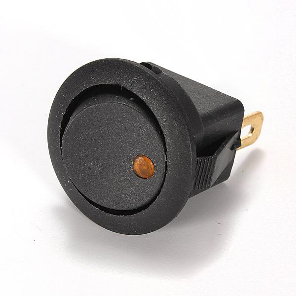 20x Blue Green Yellow Red LED Dot Light 12V Car Auto ON/OFF Toggle Switch Sales