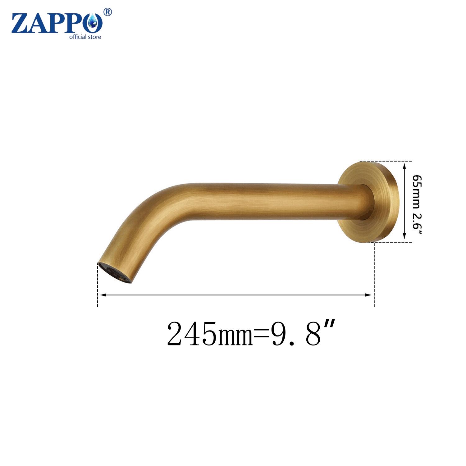 ZAPPO Touchless Bathroom Sink Faucet Cold