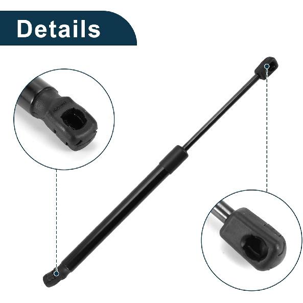 Rear Hatch Lift Supports Struts for Kia Picanto 2011-2015 No.817701Y010 Gas Spring Black 2 PCS