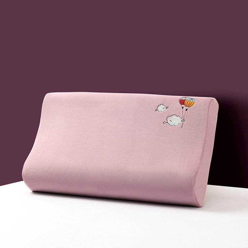 Latexový zimní termo povlak na polštář Baby sametově praný dětský polštář na polštář Memory Povlak na polštář vyšívaný jednobarevný plyšový polštář