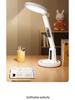 LED Desk Lamp: Eye Protection, Bedside & Study Light for College Dorm; Night Light with Charging & Timer; Compact & Stylish Design