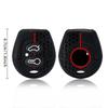 Silicone Car Key Case For For VW Fox 2006-2008 Citi Golf 2003 For Seat Ibiza Leon Toledo Mii Altea For SKODA FABIA OCTAVIA