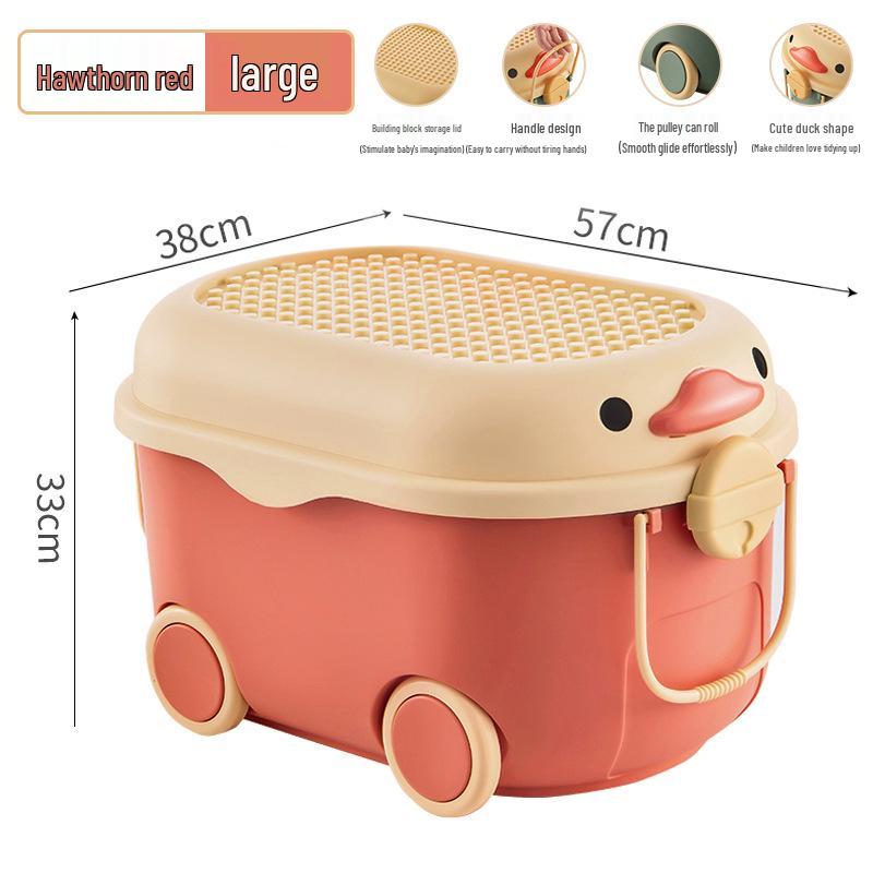 QiMiao Cute Piggy Toy & Clothes Organizer for Kids
