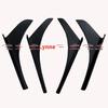Mitsubishi EVO7-9 VOLTEX Fiberglass Front Bumper Kit: 4PCS Wind Deflectors & Small Spoilers, 36mm Thick.