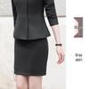 Luxury Women's Autumn/Winter Suit Set for Jewelry Store, Hotel Receptionist, and Salon Workwear