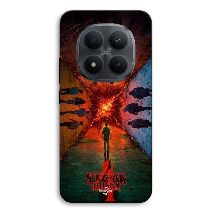 Coque de téléphone - MANIACASE - Xiaomi Redmi Note 15 Pro 5G - Silicone TPU - Motif Stranger Things (Billy) - Noir