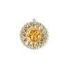 2 PCs 304 Stainless Steel Ocean Charms Starfish Turtle Sun  Flower18K Gold Plated & Silver Tone Two Tone Pendants DIY Necklace