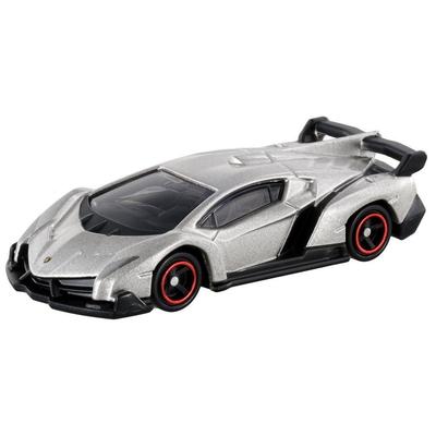 Takara Tomy Tomica Nr 118 Lamborghini Veneno (Pudełko) Mini Samochodzik Zabawka dla Dzieci od 3 Lat W Pudełku Zgodny ze Standardami Bezpieczeństwa Certyfikat Znaku ST