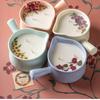 Ins Jars Roasted Milk Tea Aromatherapy Dried Flower Candles Home Decorations for Friends Wedding Companion Gifts Holiday
