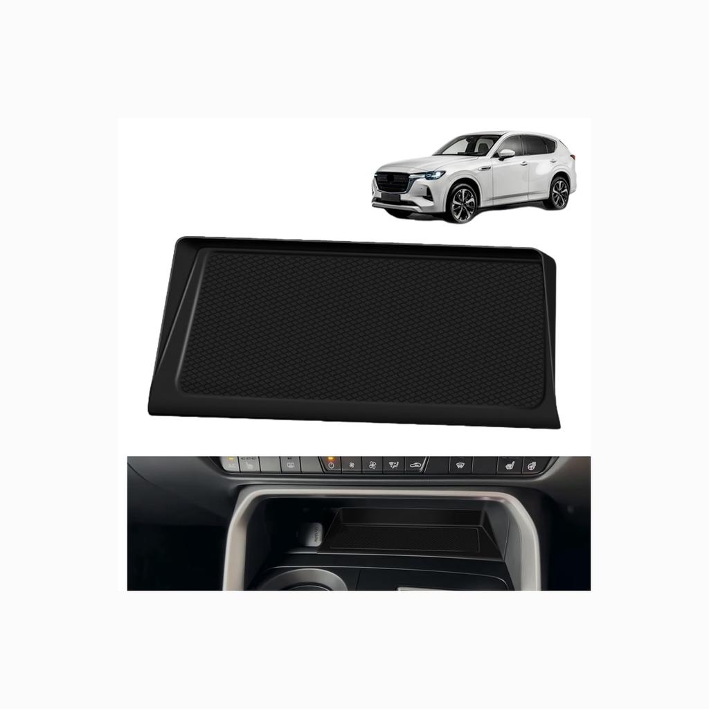 DodoxDIY Compatibel met Nieuwe CX60 Accessoires Middenconsole Draadloos Opladen Siliconen Mat Lade Paneel Cover Specifieke Op Maat Gemaakte Interieuronderdelen Dress Up