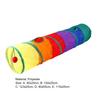 Jouet Tube réutilisable pour animaux de compagnie, trous de sécurité résistants aux rayures, Tunnel pour chat, jouets amusants pour chaton