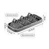 Elegant Stainless Steel Soap Holder with Fast Drainage for Bathroom Neatness