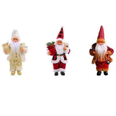 Christmas Table Decorations Cute Santa Claus Ornaments For Winter Home Countertop Centerpieces Party Decor