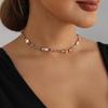 Unique Love Inspired Resin Bead Necklace Bright And Soft Tone For Stylish Layering Looks