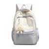Schoolbag1011 new backpack female junior high school college student schoolbag computer bag large capacity leisure short trip backpack