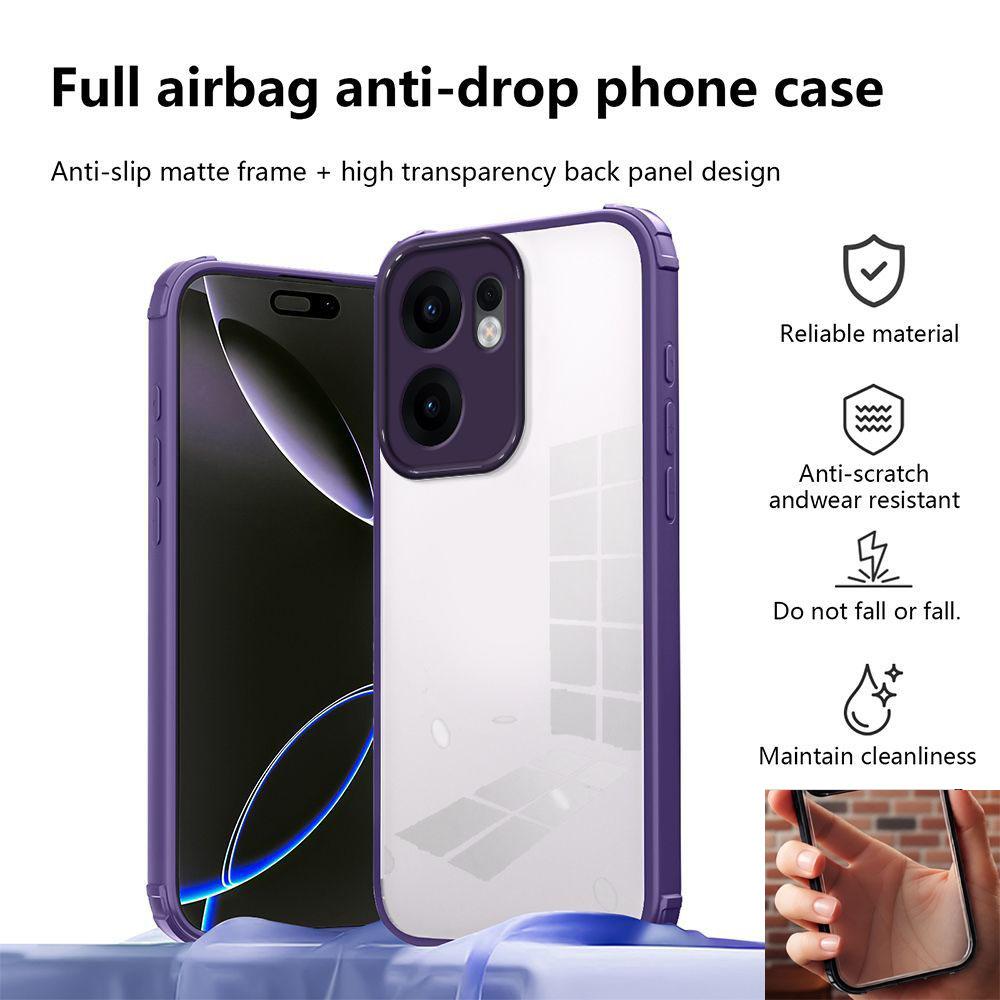 

For OPPO A6X Case Oppo A6X 4G Phone Case oppo A6X 5G Cover Anti-drop protection Shookproof Hard acrylic back cover OPPO A6x