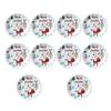 Christmas Disposable Tableware Sets Santa Claus Party Tablecloths Paper Plates Cups Tissue Napkins Straws Decoration Supplies
