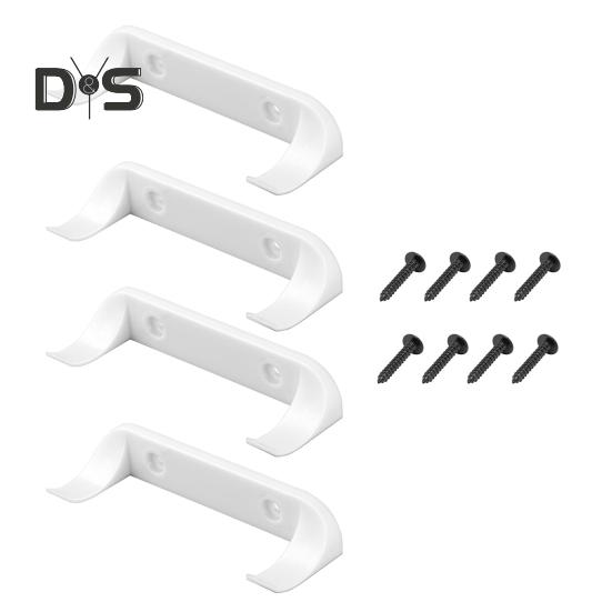 

Стойка для демонстрации моделей автомобилей, прочная, несущая, простая в установке, настенное крепление, вертикальный держатель для хранения витринных моделей автомобилей 4pcs белый