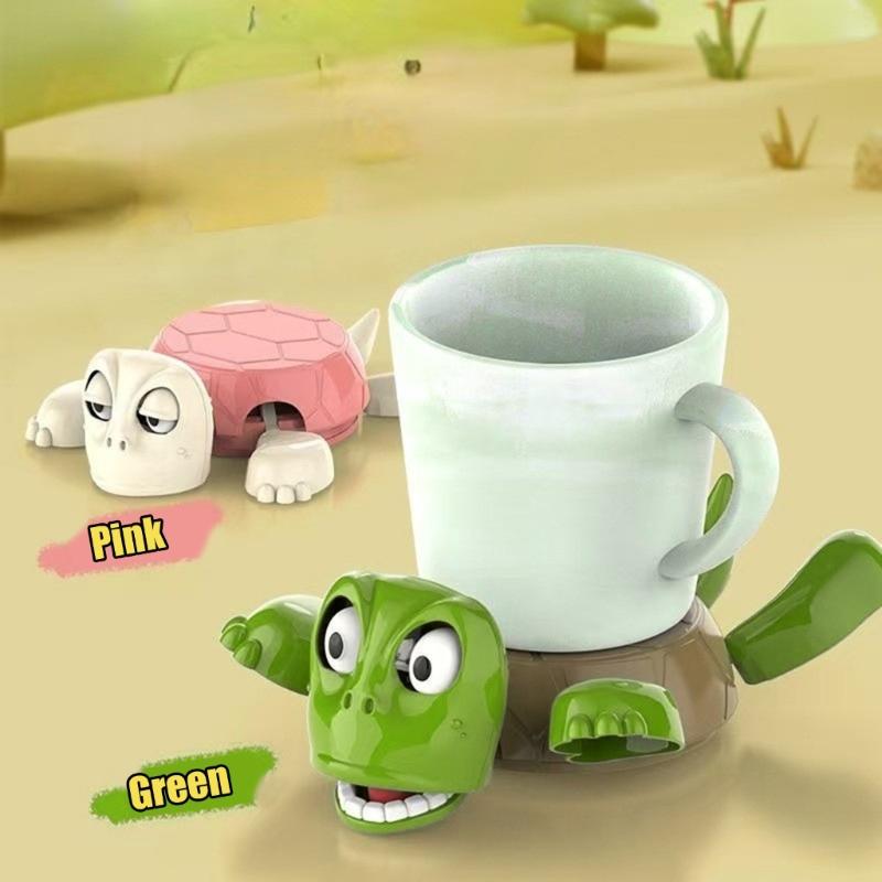 Screaming Turtles Coasters Table Surfaces Protections Coasters Mat For Desktop Decors Popular Novelty Gadget Cup Holder