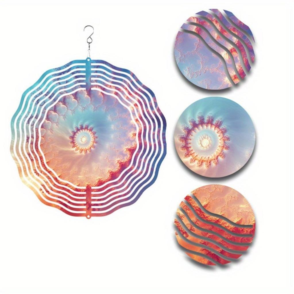 10 Inch Wind Chime for Outdoor Decor Hanging Balcony Courtyard Garden Spring Summer Gift for Friends and Family