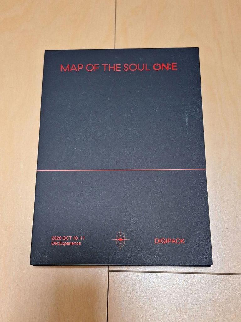[USED] BTS DVD Blu-ray MAP OF THE SOUL ON:E