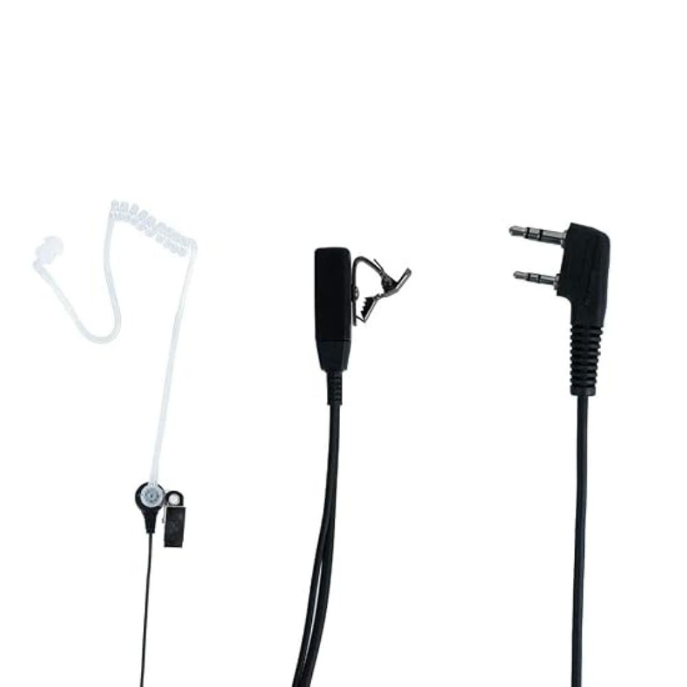 2 Pin Connector Acoustic Tube Earpiece Acoustic Tube Design PTT Headset  Walkie Talkies Supplies