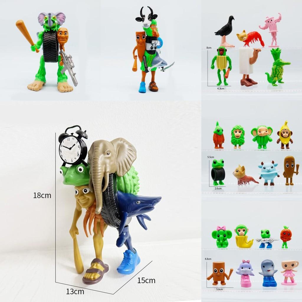 Italian Brainrot Al Pvc Mythical Creatures Figure Set With Collectible Design For Fantasy Enthusiasts