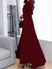 Women's Spring/Autumn New Arrivals Luxury Velvet Dress