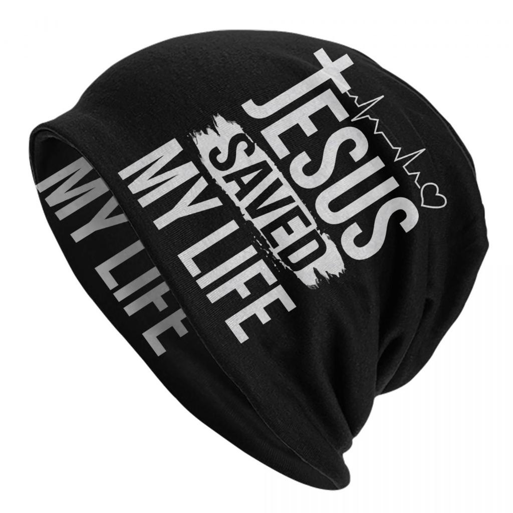 Custom Lion Of Judah Jesus Cross Beanie Cap Winter Bonnet Femme Knitted Hats Outdoor Ski Christian Faith Skullies Beanies Hats