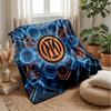 Borussia Dortmund Theme Blanket Soft Flannel Blanket Plush Throw Blanket Cozy Sofa Bed Blanket for Home Decor