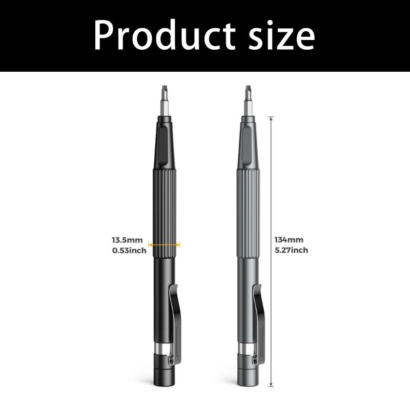 Precise Multipurpose 13 in 1 Screwdriver Kit With Magnetic Bit Storage Ideal For Eyeglass Laptop Electronic Maintenance