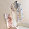 2025 Silk Scarf Shawl Sunscreen High-end Gift Versatile Decorative