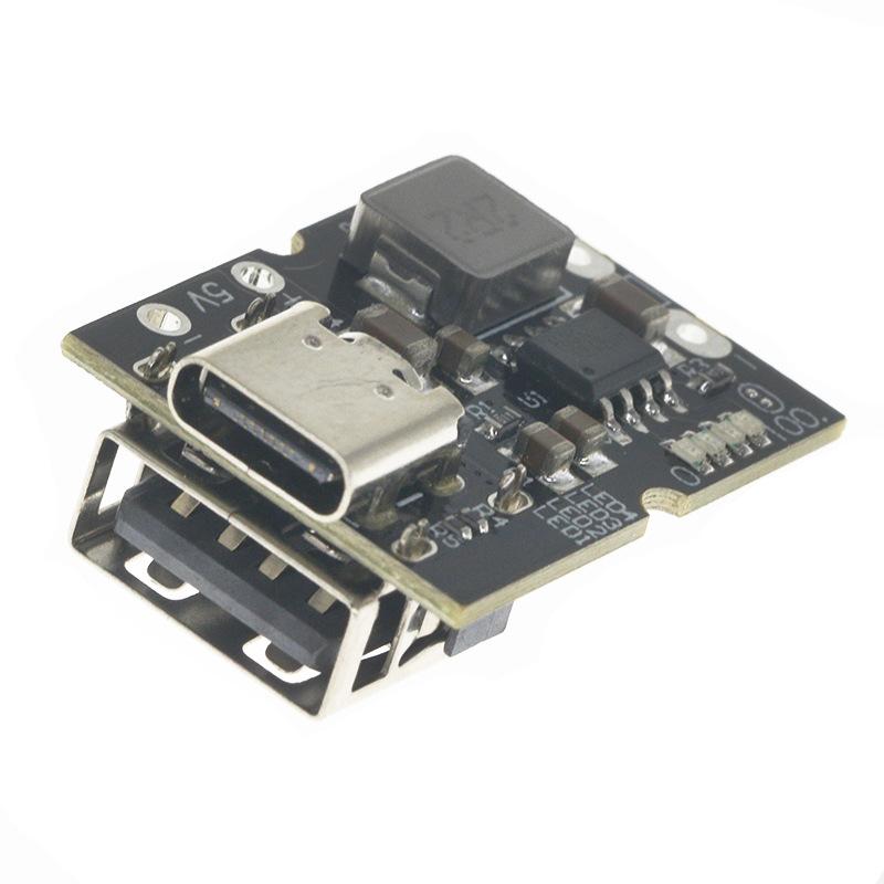 High-Precision 5V 2A Charge-Discharge Integrated Module, Type-C Input, Compatible with 4.2V Lithium Batteries