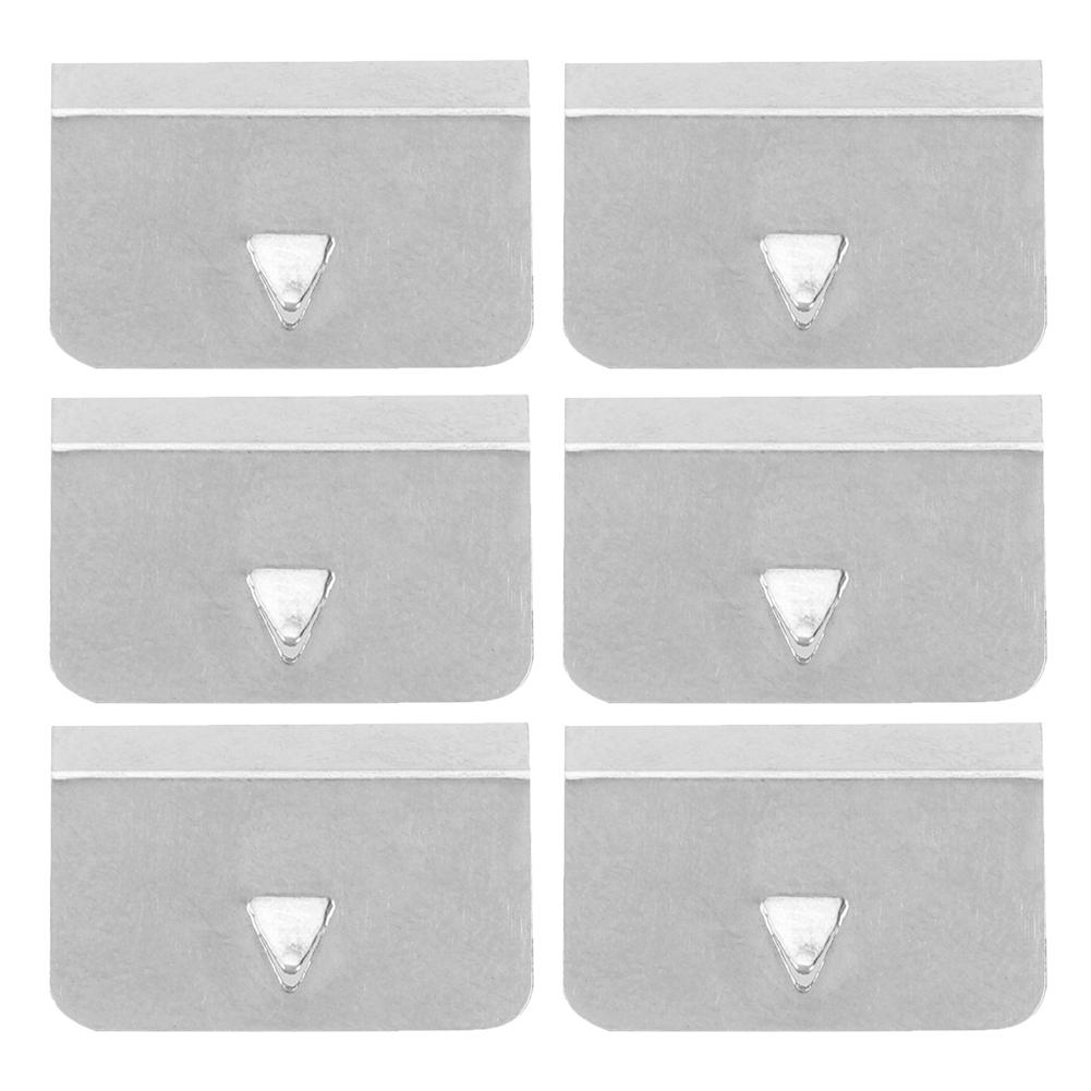 

Universal Car Wind Rain Deflector Channel Stainless Steel Fixing Retaining Clips Set (6pcs)