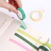 10Pcs Rainbow Color Washi Tape Set Macaron Colors Adhesive Masking Tapes Stickers Decoration DIY Marker Label