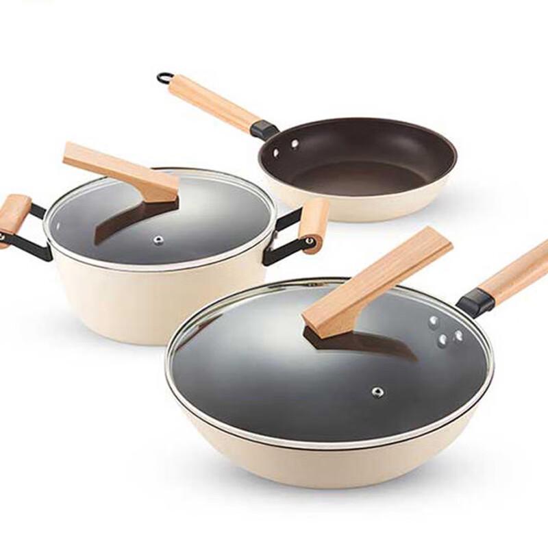 Huang Xiaochu 3-Piece Non-Stick Cookware Set