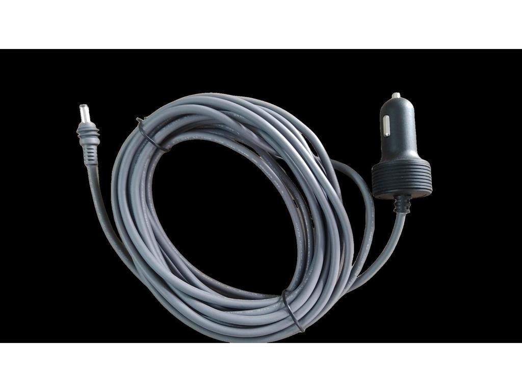 Waterproof Mini Ethernet Car Charger with 3-Meter Power Cord