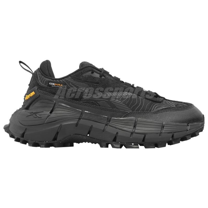 Reebok Zig Kinetica 2.5 Black Pure Grey Sneakers 100034216