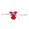 1Set Xmas Pet Clothes Polyester Santa Dog Costume Hat Christmas Party Winter Cozy Outfit Xmas Party Pet Clothing