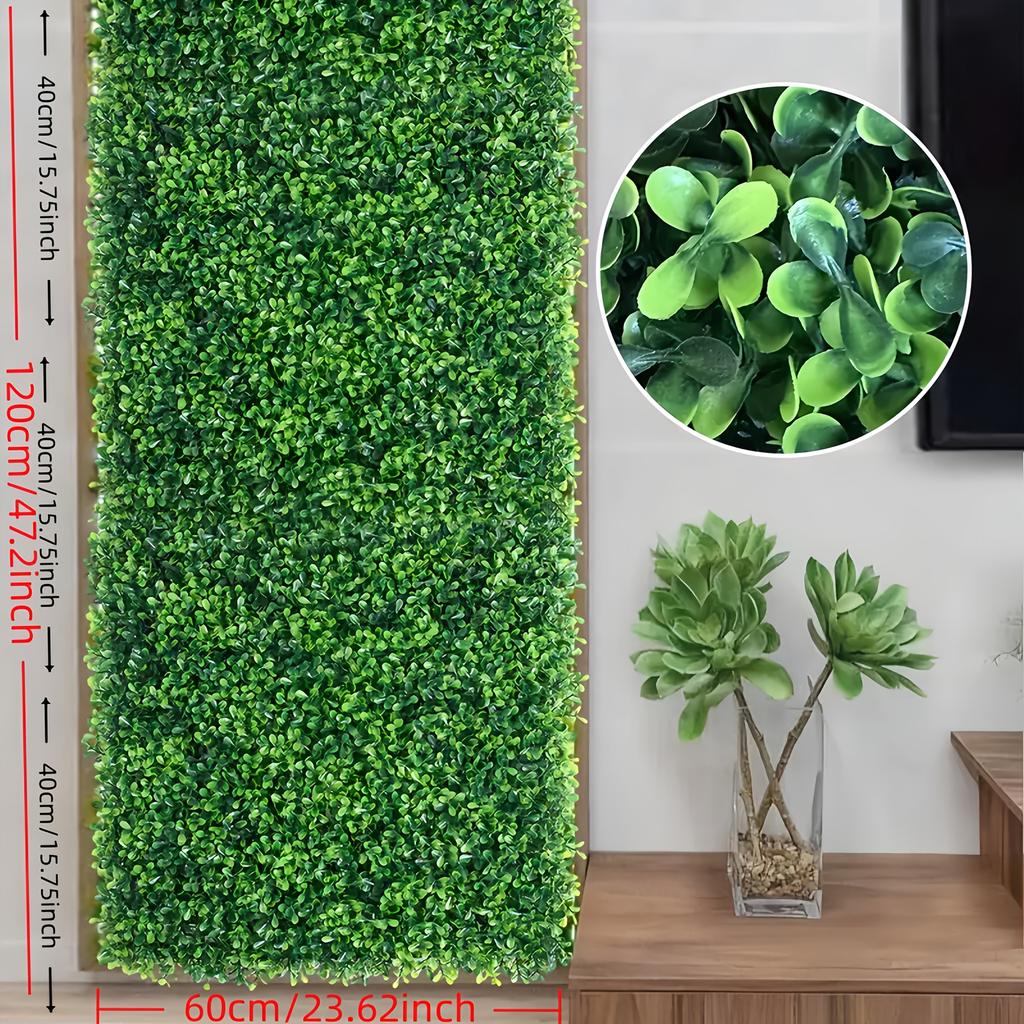3 Pezzi Pianta Artificiale - Decorazione da Appendere per Esterno/Interno, Adatta per Giardino, Patio, Hotel, Ringraziamento, Parete Verde Finta Resistente, Decorazione per Cortile e Casa