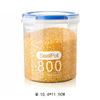 Transparent Moisture-Proof Storage Jar for Dried Fruits, Grains & Cereals - Sealed Fresh-Keeping Box for Home or Refrigerator Use