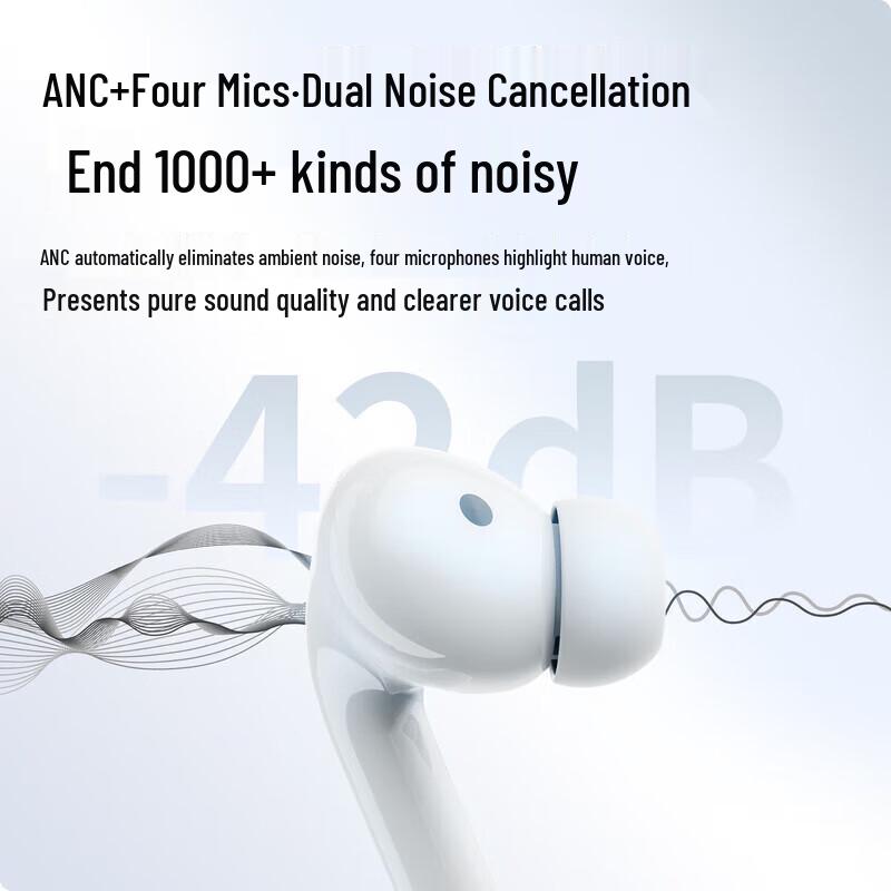 OKSJ S9 ANC Noise-Cancelling Bluetooth Earphones