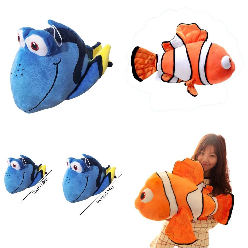 Cute Finding Nemo Clownfish Plush Toy Dory Fish Doll Perfect Birthday Gift For Kids
