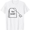 Tea Shirt Funny Tea Bag Icon Tea Drinking Lovers T-Shirt