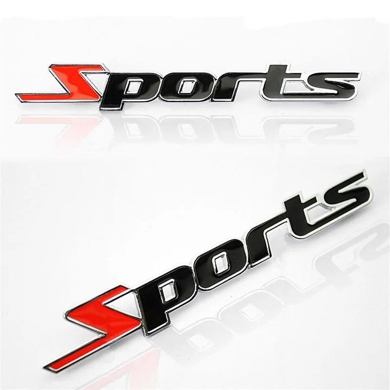Car Sticker Fashion 3D Metal Sport Logo Car Truck Decor Pattern Badge Universal Sticker New Hot Boutique