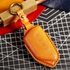 Leather Car Remote Key Cover Case Holder Shell Fob For Volkswagen VW New Sagitar Teramont Passat Tiguan L Pro ID3 ID4X ID6X 2026