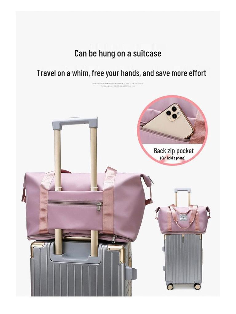 Expandable Multifunctional Travel & Yoga Sports Bag - Large Capacity