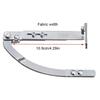 Flat Car Quilting Guide Adjustable Collar Binding Attachment For Industrial Sewing Machine Lockstitching Sewing Machine