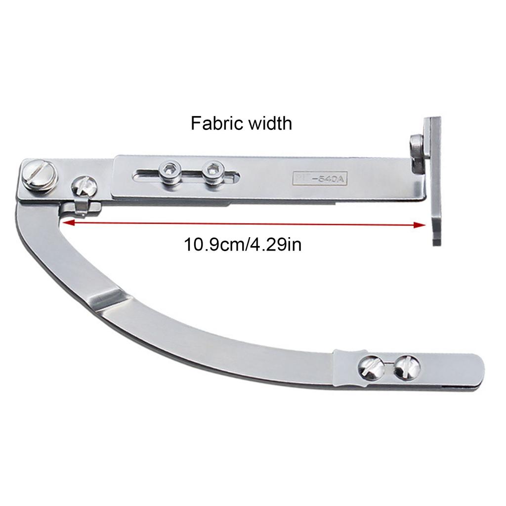 Flat Car Quilting Guide Adjustable Collar Binding Attachment For Industrial Sewing Machine Lockstitching Sewing Machine